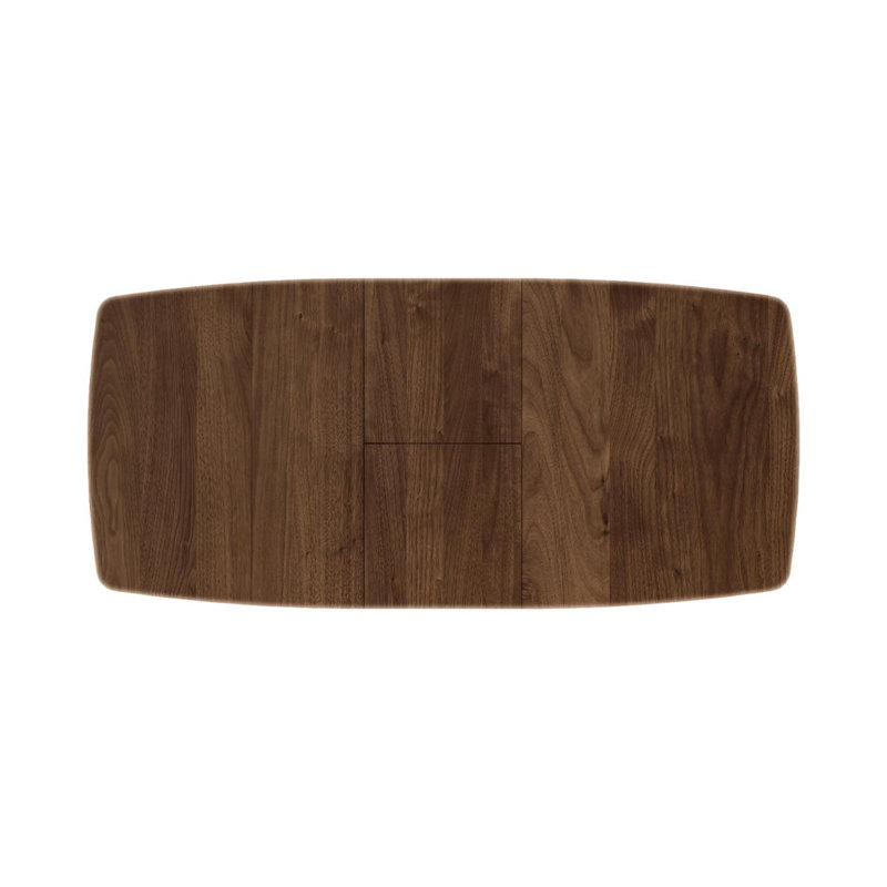 Butterfly Dining - Wood, 30"H x 84"L x 50"W, Natural Walnut