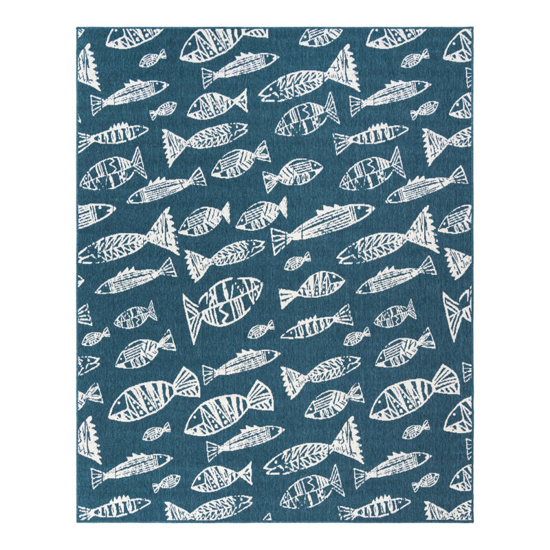 Tapis intérieur / extérieur d'extérieur Coastal, Rectangle 7 pi 10 po x 10 pi