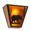 2 - Light Flush Mounted Sconce