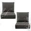 Ensemble de 4 coussins de chaise d'extérieur de luxe 22 x 24 x 6 pouces - Ensemble de 4 coussins de siège résistants à l'eau pour meubles de patio-101824238-102796708
