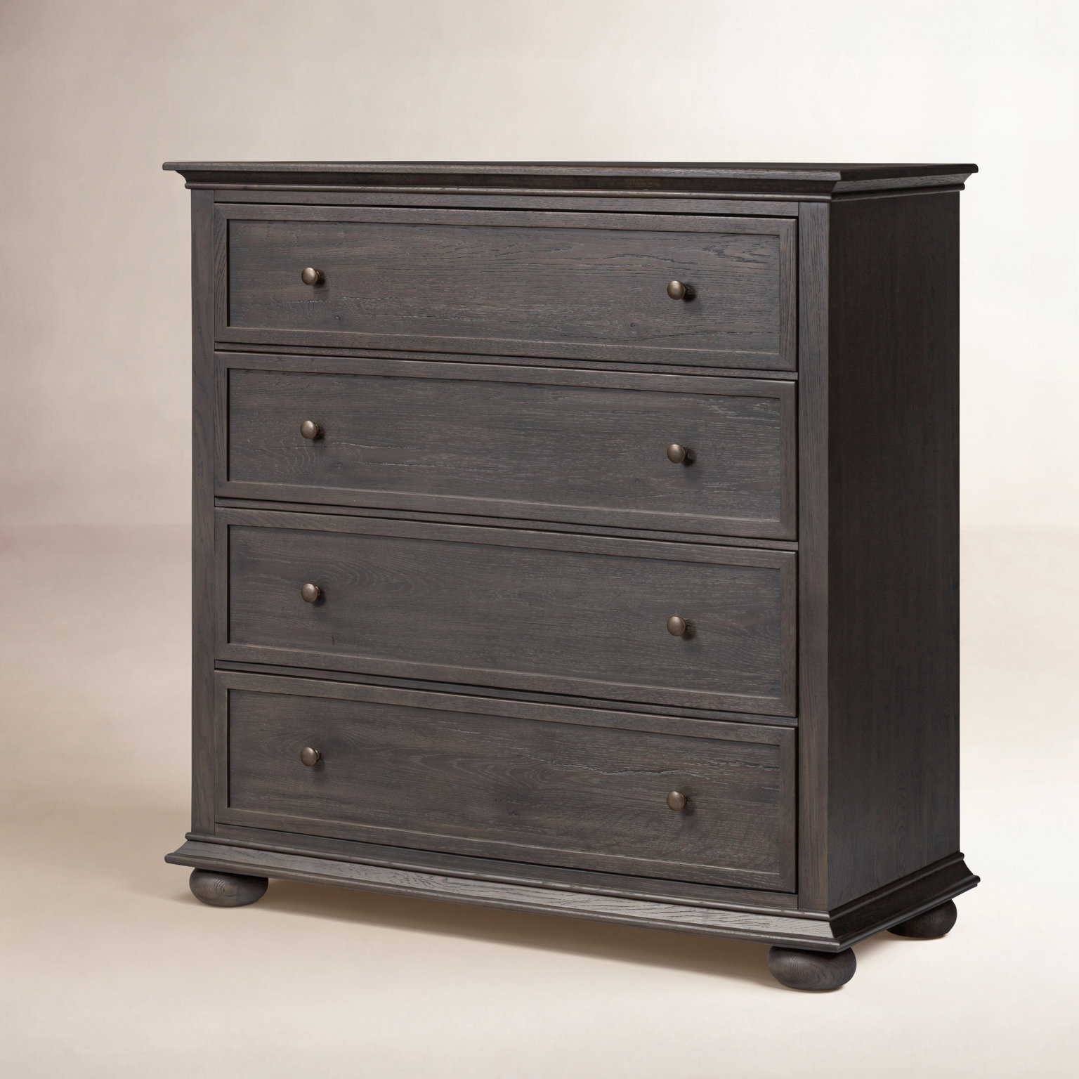 Geoffrey Tall Dresser, Smoked Black