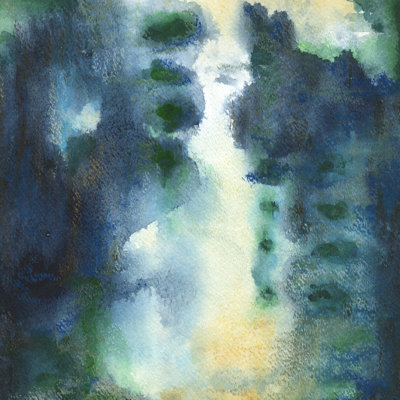 Ocean Deep II by Chariklia Zarris - Wrapped Canvas Painting