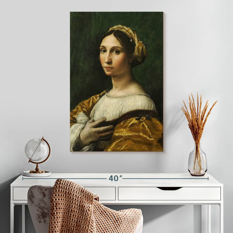 Portrait de jeune femme Leisha 1515-1520, H 30 po x l 20 po