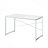 Erik Rectangular Writing Desk with Metal Frame-1278992092