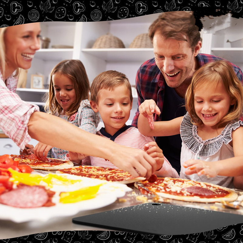 Durable Carbon Steel Pizza Baking Plate 16" x 13.4"