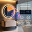 Courtny Round Blutooth LED Mirror