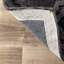 Tapis gris anthracite en laine touffeté à la main Motte-1536026665