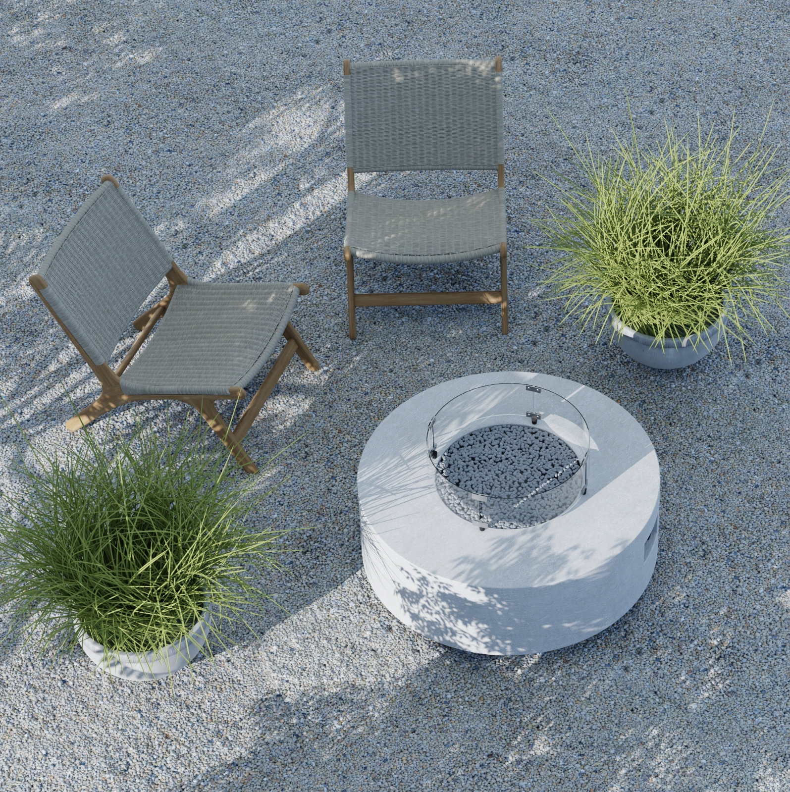 Vienna Teak Patio Lounge Chair