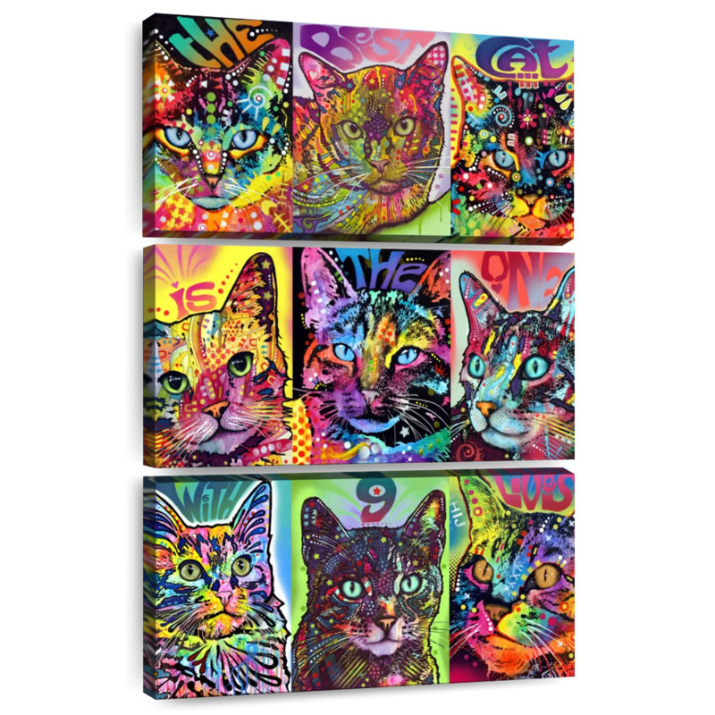 Brampt, neuf des chats, H 45 po x l 28 po
