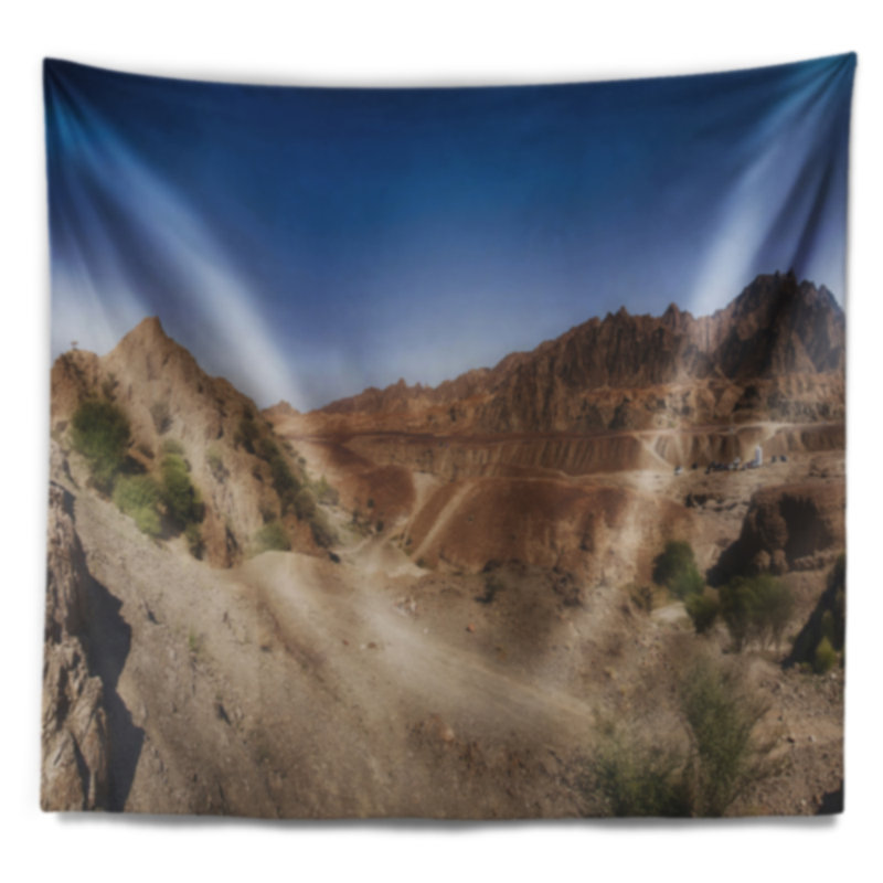 Photographie hatta mountains landscape tapisserie, H 32 po x l 39 po