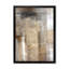 Le brun rencontre l'art abstrait beige Le brun rencontre l'art abstrait beige