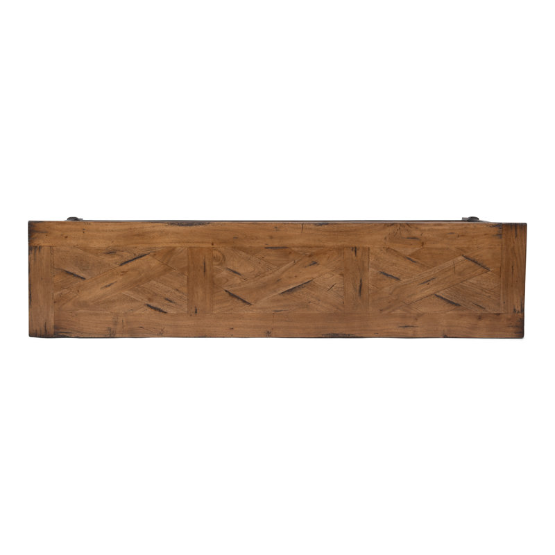Maymie 60'' W Solid Wood Console Table