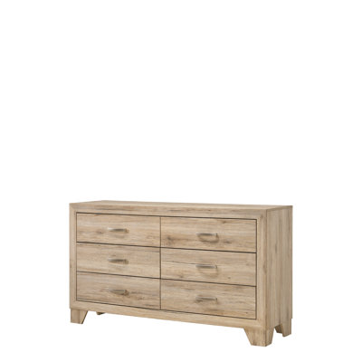 Solem 6-Drawer Rectangular Double Dresser by Loon Peak