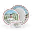 Snowman Enchantment 12-Pc Bone China Dinnerware Set, Service For 4