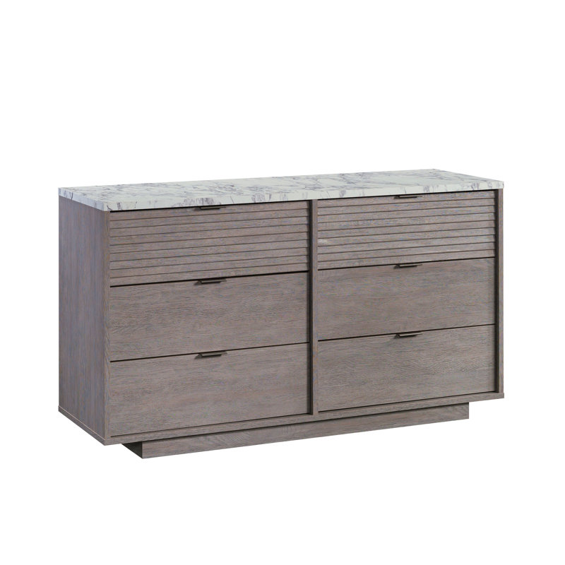 Commode, finition brune
