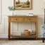 Console de style traditionnel avec deux tiroirs-1628786397