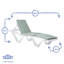 188cm Long Reclining Single Chaise with Cushions-79515938
