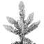 Sapin de Noël blanc givré-2030673567