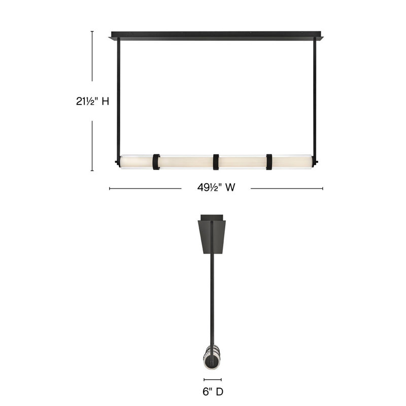 CY Chandelier, Black