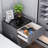 Digiorgio Nightstand With Safe Box And Led Lights And Wireless Charge And Bluetooth Speaker-374673405