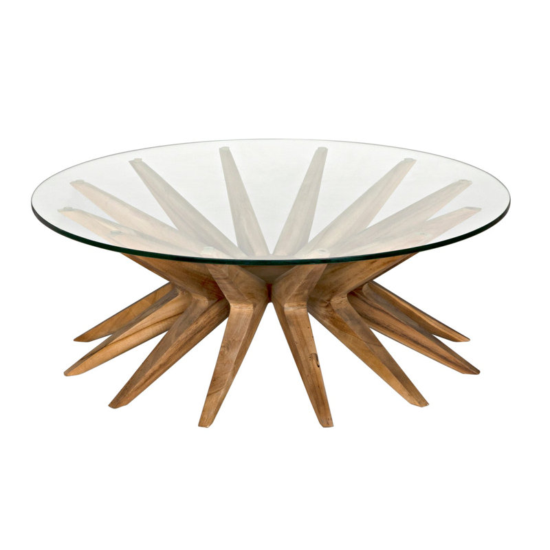 Waldo Glass Coffee Table