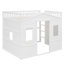 Lit mezzanine pleine grandeur avec échelle - blanc-1648093992-1648093991