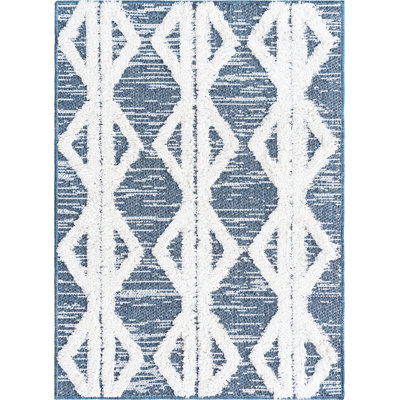 Eiryn Cotton Abstract Indoor Rug
