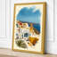 Mediterranean Village Coastal - Wrapped Canvas-1154045907-1154045929