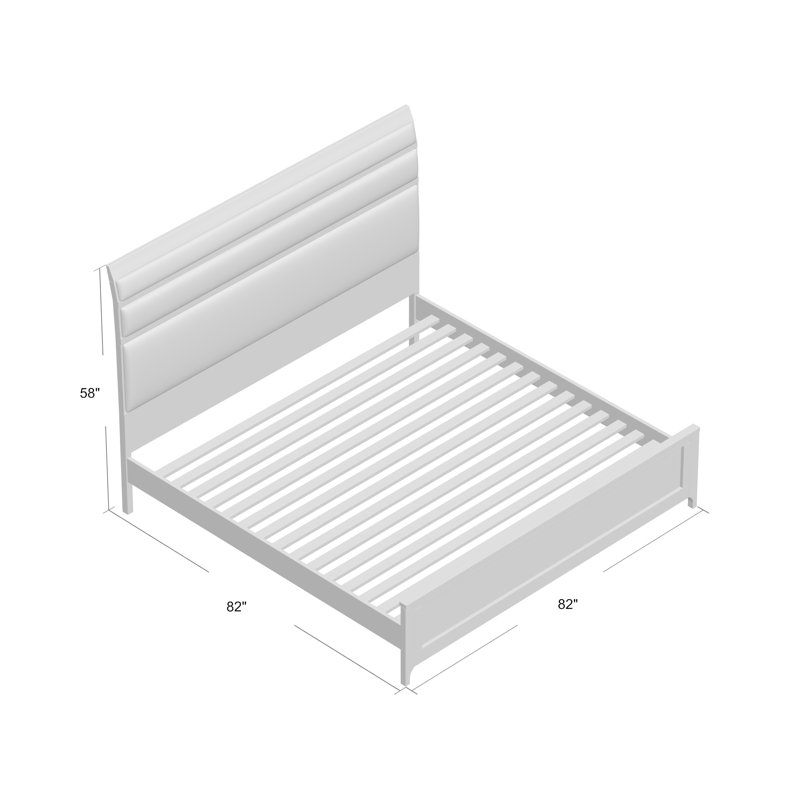 Pirkle Upholstered Bed, King