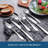 Red Barrel Studio® Mannox Stainless Steel Flatware Set - Service for 12