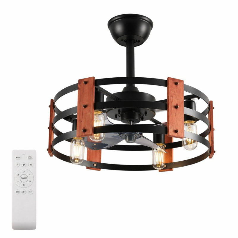 Ventilateur de plafond 19 po avec lumière