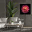  «Dahlia 3» par Debra Van Swearingen, art mural sur toile, 37 po x 37 po