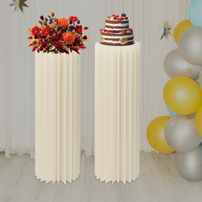 Desaray Free Form Pedestal Plant Stand for Wedding Parties Birthday