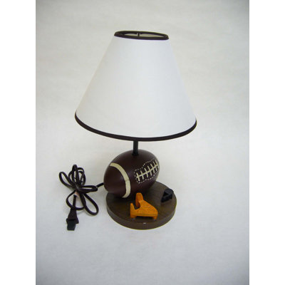 Lampe de table de football en résine 15,75 "H