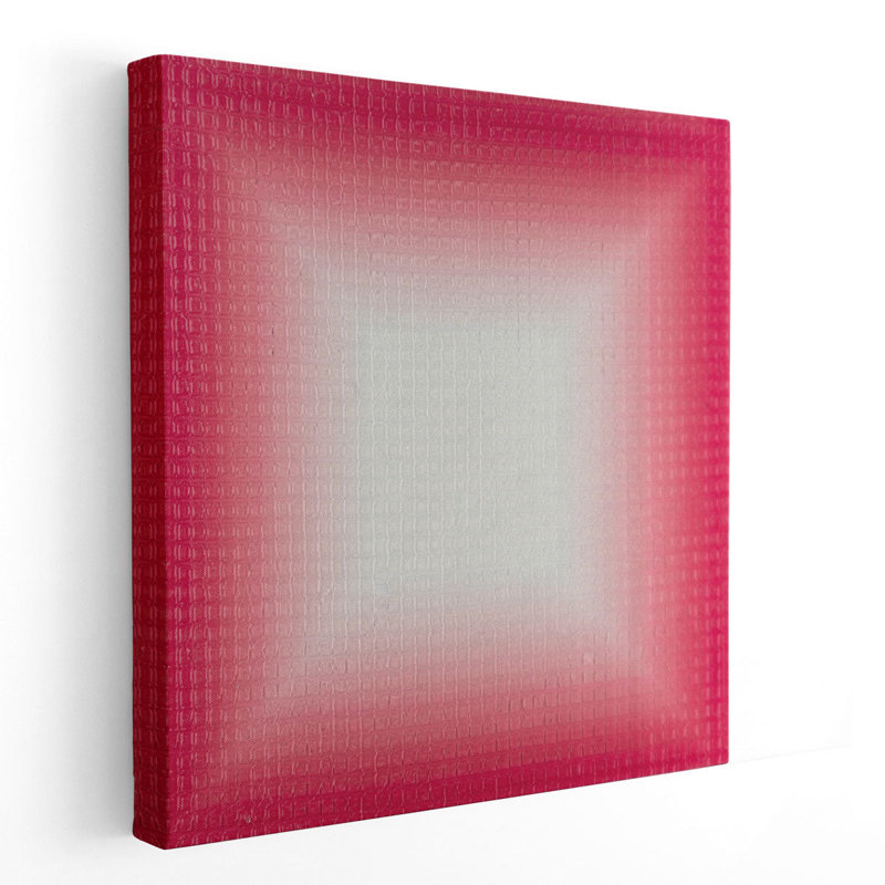 Carrés stimulants III - reproduction d'art sur toile, H 20 po x l 20 po