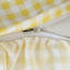 Ensemble de housse de couette à volants Gingham, ensemble de housse d'édredon à carreaux en microfibre prélavée-126276601-126276604