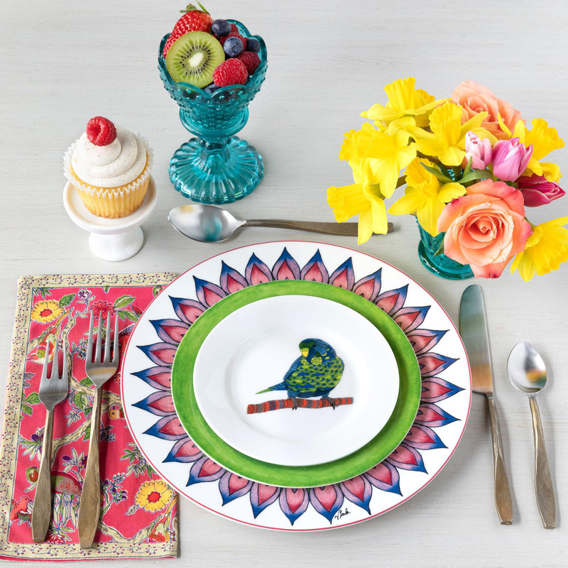Calypso Porcelain Salad/Dessert Plate