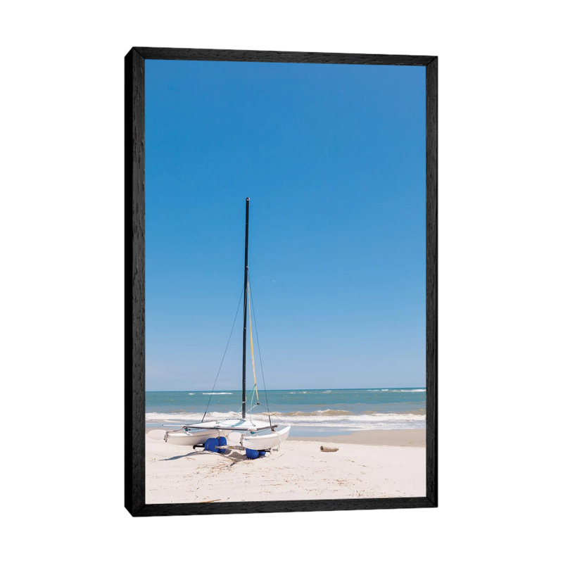 Sullivan's Island XXII by Bethany Young - Print on Canvas, 101.6cm H x 66.04cm W x 3.81cm D, Black Framed