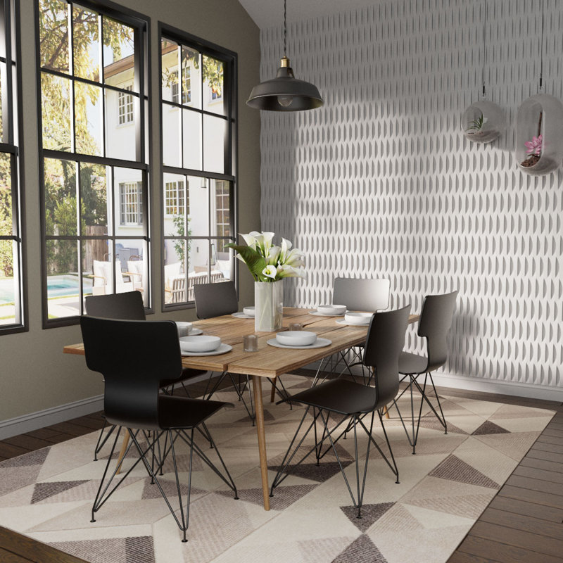 Carreau mural sans couture de style Érié EdgeCraft l 6 po x H 24 po x T 1 po