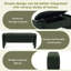 Élégant banc de rangement avec repose-pieds de conception simple et grand-993385293-993385292