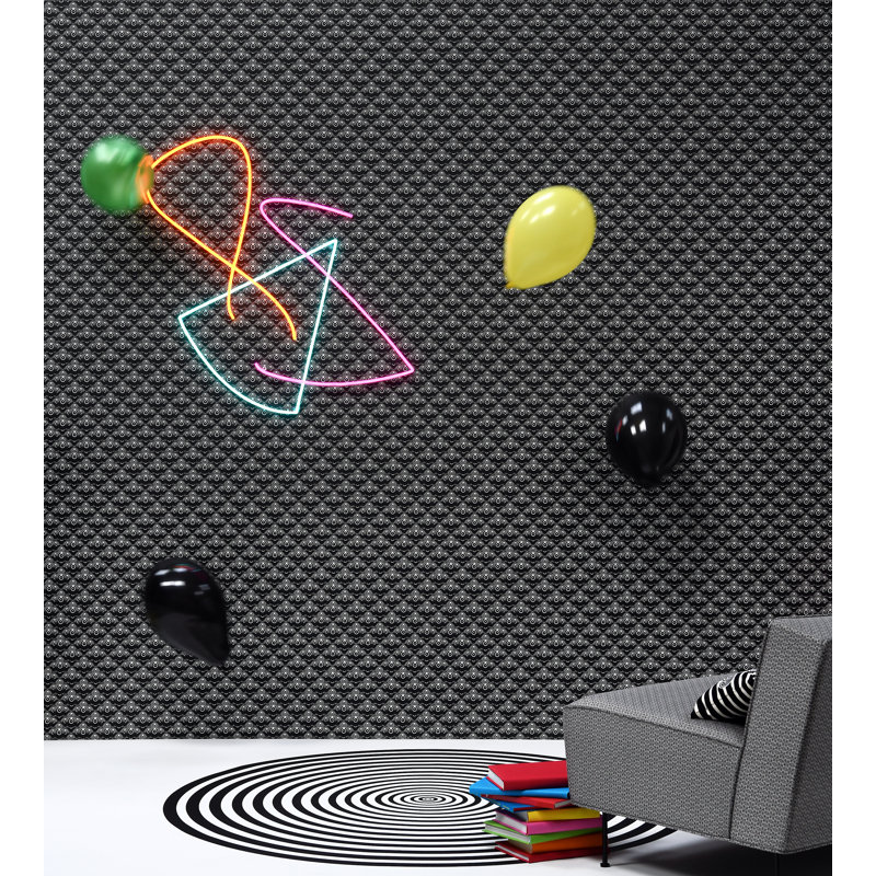 Pop Rock Polka Dots Wallpaper Double Roll