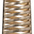 Contemporary Textured Cylinder Metal Tall Floor Vase for Home Tabletop Display - Tall table Vase for Entryway & Living Room Flower Arrangement - Gold-571956780-571956771