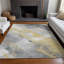 Tapis doré intérieur / extérieur lavable à la machine Claudian ACN1536-109536172