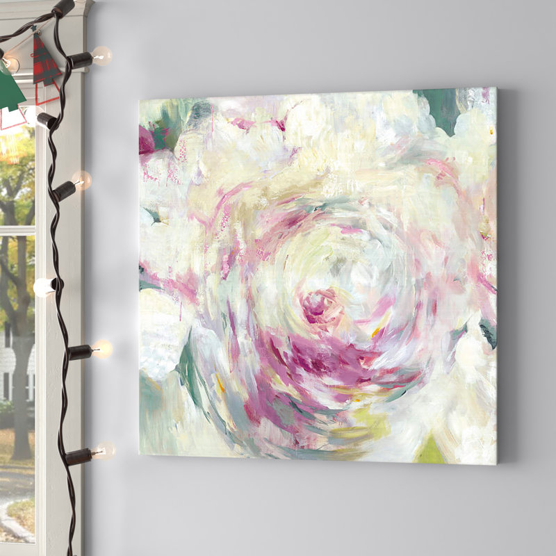 «Shabby Peony I» - reproduction, H 30 po x l 30 po x P 1,5 po, Toile