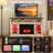 Fireplace TV Stand w/ Remote Controls & Thermostat Storage Cabinets -2005074551