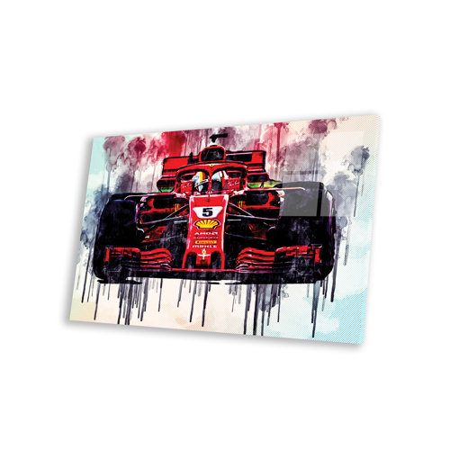 17 Stories Sebastian Vettel Formula One World Champion Ferrari Sf90 ...