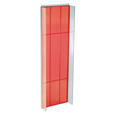 13.5"W x 44"H Pegboard Powerwing Display