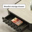 Table basse moderne avec rangement artistique