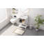Meuble-lavabo blanc 24 po avec comptoir d'évier