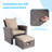 Wicker 6 - Person Patio Conversation Set-96068201